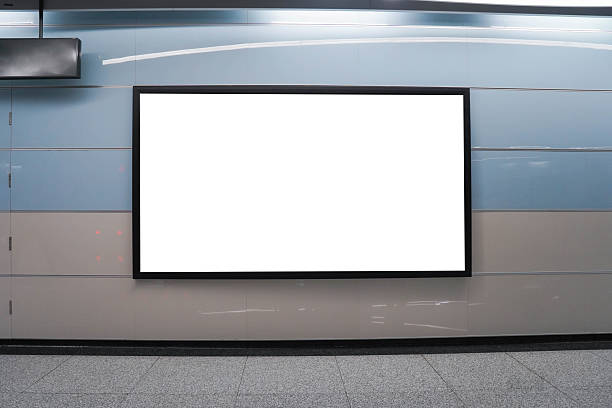 istock big horizontal poster on metro station 2209094839