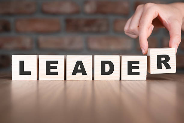 istock Leader word with wooden blocks on table 2209112348