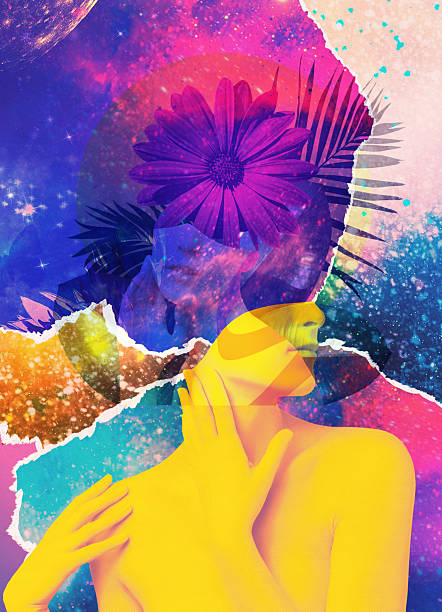 istock Woman in science. Female astrophysicist, fusion explore space, astronomical objects. Concept of travel 2209113189