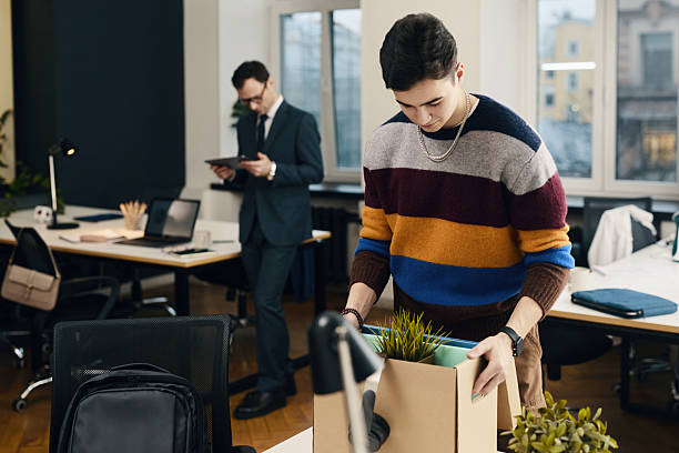 istock Employee Getting New Job In Office 2209117911