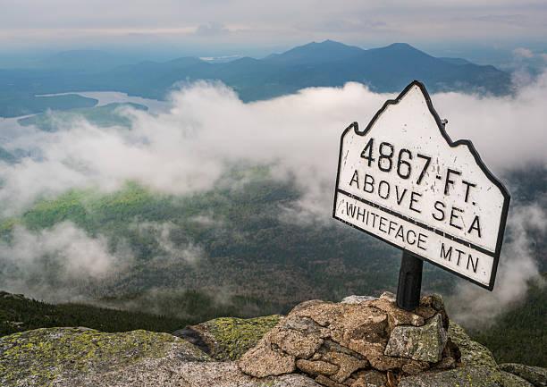 The Whiteface Mountain in the Adirondacks, New York State