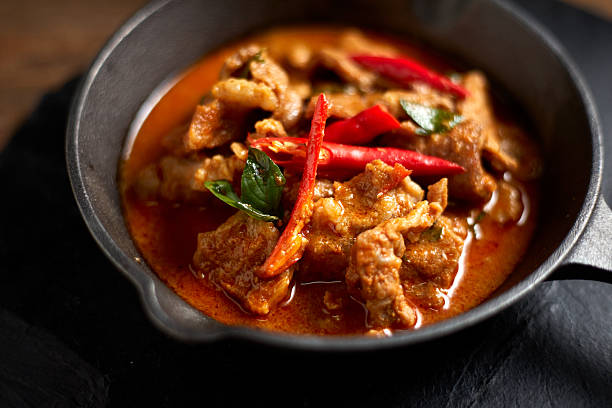 istock Thai food Pork red curry 2209121139