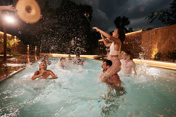 Pool Fun Friday 620+ Shoulder Ride Pool Stock Photos, Pictures & Royalty-Free Images ...