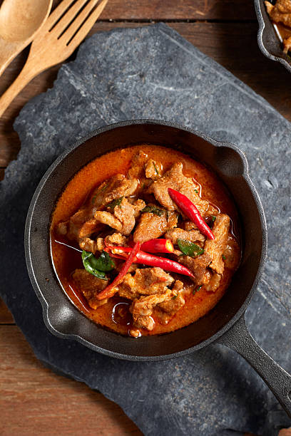 istock Thai food Pork red curry 2209122261
