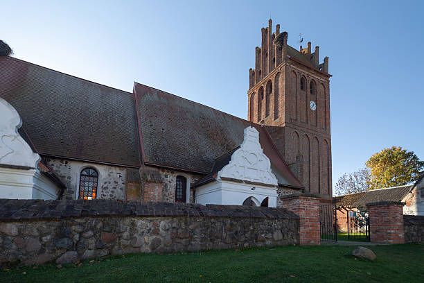 The Old St. Anne's Church (Kirche St. Anna) in Gvardeyskoye, Kaliningrad  a Gothic relic of East Prussia