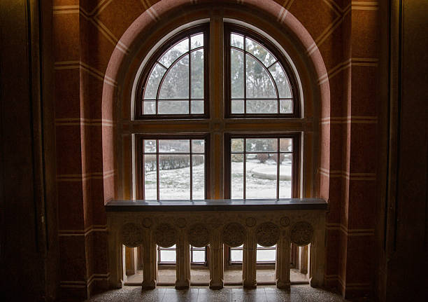 Ancient window and staircase