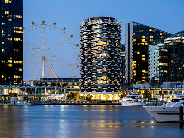 istock Docklands waterfront in Melbourne, Australia 2209131199