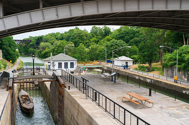 istock Erie Canal Locks in Lockport, NY 2209134090