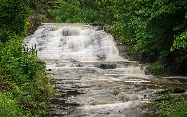 istock Cascadilla Gorge Trail in Ithaca, NY 2209134422