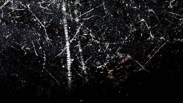 istock Black metal texture with scratches. For use as a background or texture. 2209134765