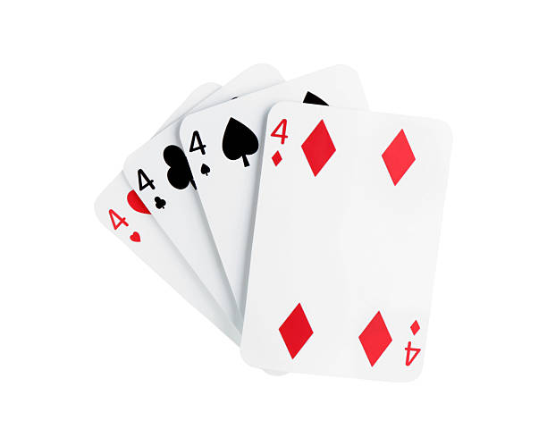 istock Poker game. Playing cards isolated on white 2209135914
