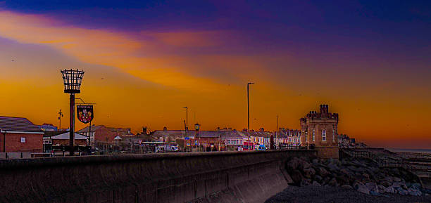 istock Sunset over the promenade 2209136289