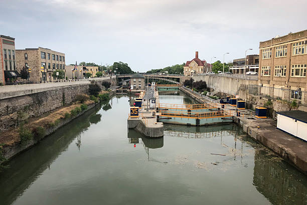 Erie Canal Locks in Lockport, NY