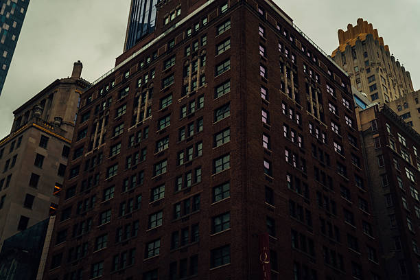 istock New York, Skyscrapers from Below, Low-Angle View, Manhattan, Financial District, Downtown, Brooklyn 2209141469
