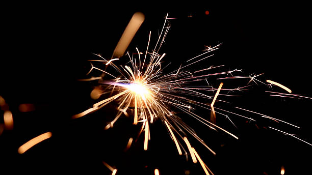 istock Metall cutting sparks with gas welding 2209153246