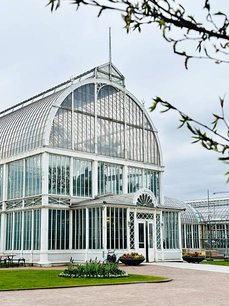 istock Greenhouse Conservatory with Iron and Glass Structure 2209153756