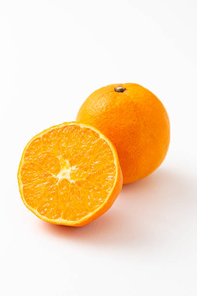 istock Navel orange on a white background. 2209154907