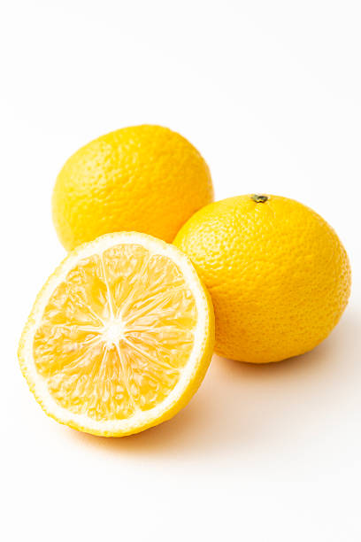 istock Hyuganatsu mandarin oranges on white background. 2209154931