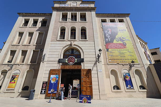 The Alicante Bullring, exterior view, city of Alicante, Alicante province, Valencian Community region, Spain