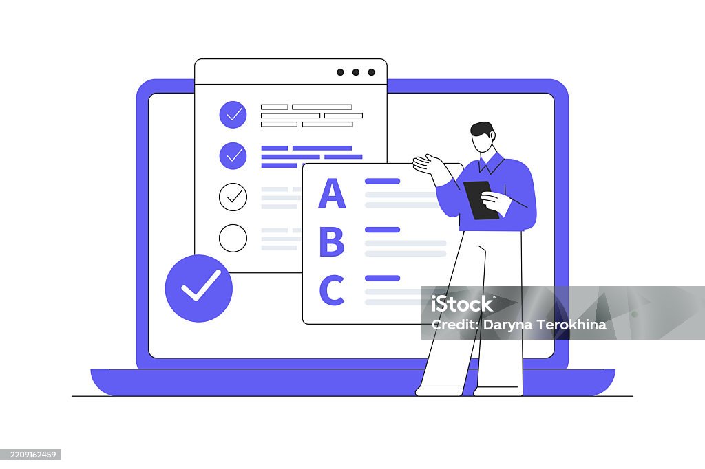 Test Elearning Images Online Education Online Testing Concept Elearning Create Test Online ...