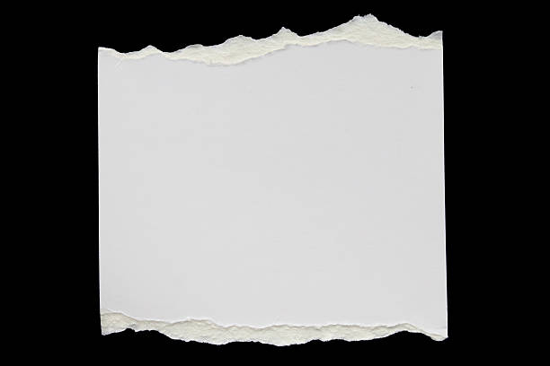 istock White ripped paper torn edges strips isolated on black background 2209174297