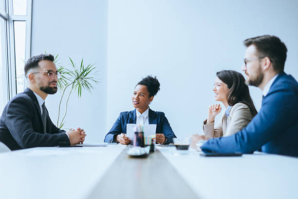 istock Colleagues in a business strategy meeting 2209178892