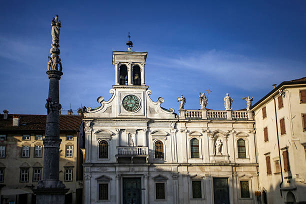Church of San Giacomo on Giacomo Matteotti square in Udine, Italy.