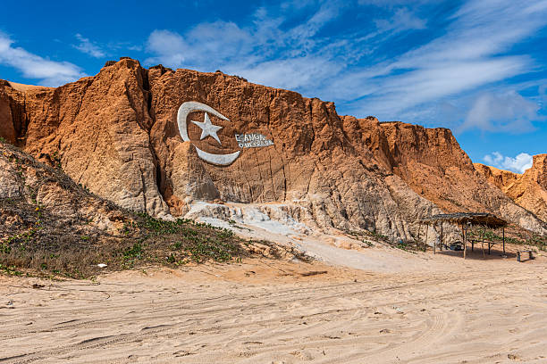 istock The rock formations at Canoa Quebrada Beach at Canoa Quebrada, state of Ceara, Brazil 2209196843