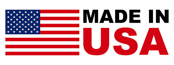 istock Made in the USA icons. Made in USA stamp 2209203487