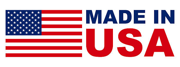 istock Made in the USA icons. Made in USA stamp 2209203490