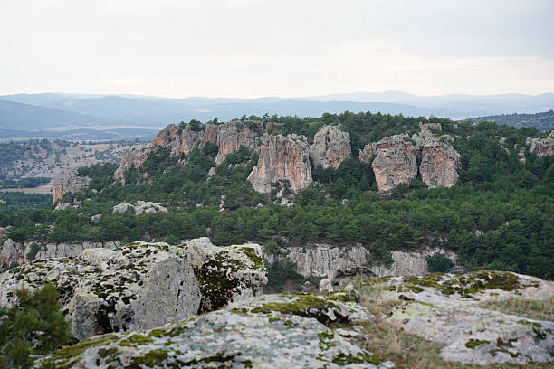 Rock Formations in Phrygian Valley, Eskisehir City, Turkiye