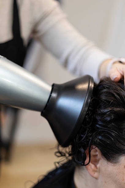 istock Salon hair treatment with specialized tools 2209214087