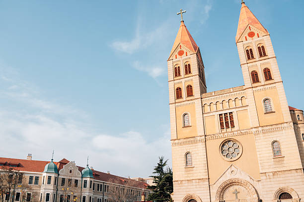 Qingdao Catholic Church in Qingdao, China