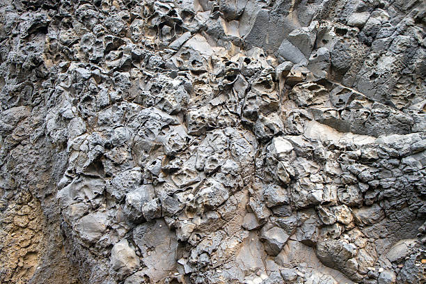 istock Unique rock formations showcase intricate textures and patterns in natural landscape 2209222796