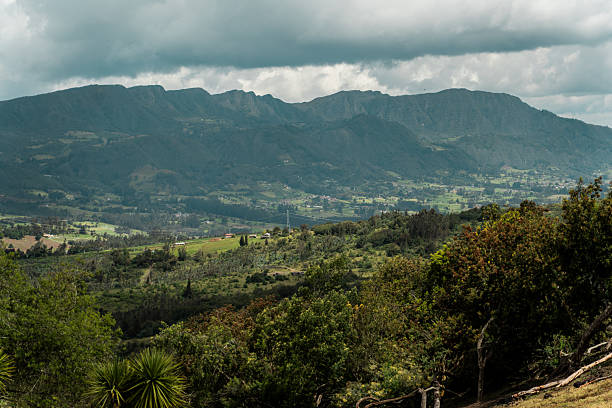 View of a mountain in Colombia