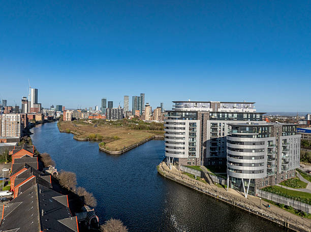 istock Manchester Ship Canal and Pomona Dock 2209251225