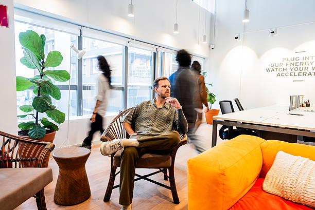 istock Businessman contemplating looking away at the office 2209261492