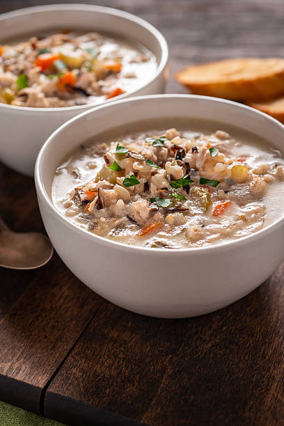istock Chicken and Wild Rice Soup 2209270584