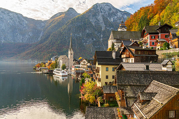 istock A stunning lakeside village in Hallstatt, Austria. 2209288112