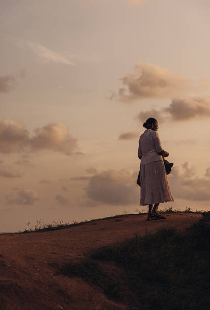 March 26th 2025, Galle, Sri Lanka: Locals and tourists enjoying the sunsets at Galle Fort at old town of Galle, Sri Lanka, Galle is the capital city of southern Sri Lanka, which is famous for its well preserved dutch colonial townscape.