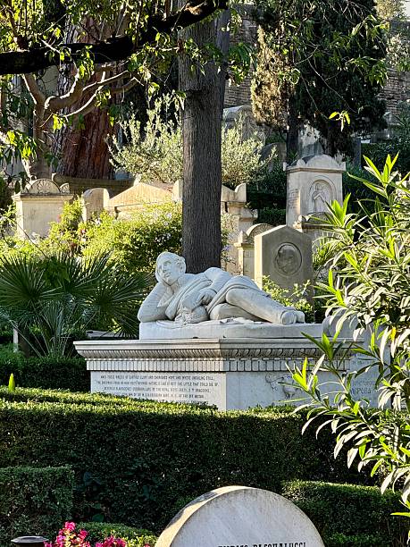 istock The non-Catholic cemetery in Rome 2209296706