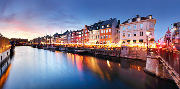 istock Copenhagen at a dusk in Nyhavn, Denmark 2209301123