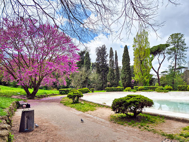 istock Spring at Villa Borghese Park and Gardens. 2209317055