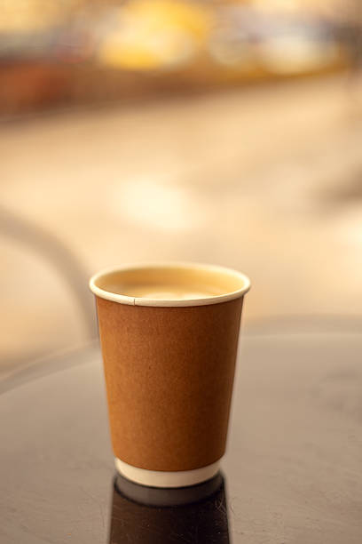 istock Paper cup of hot cappuccino 2209317114