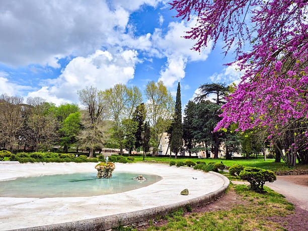 istock Spring at Villa Borghese Park and Gardens. 2209317136