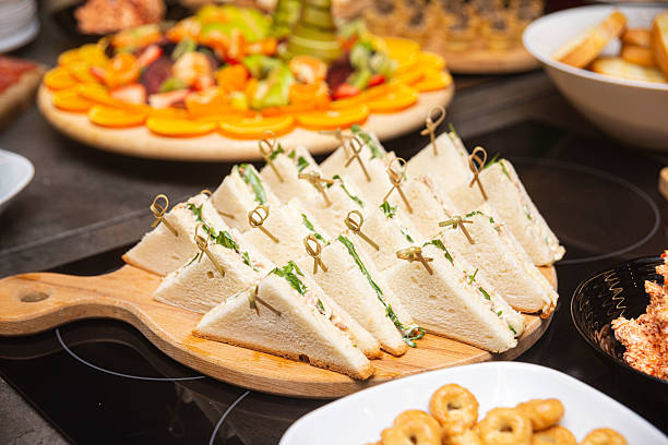istock Mini sandwich platter for party catering. 2209327229