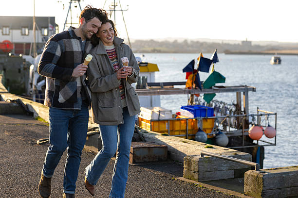 istock Coastal Views With Delicious Ice Cream 2209335739