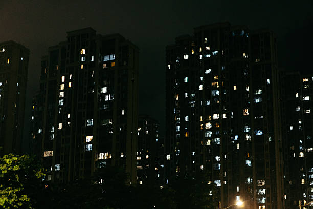 istock Night intensive residential areas 2209350278