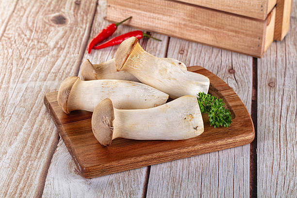 istock Asiam mushrooms raw eringi heap 2209352993