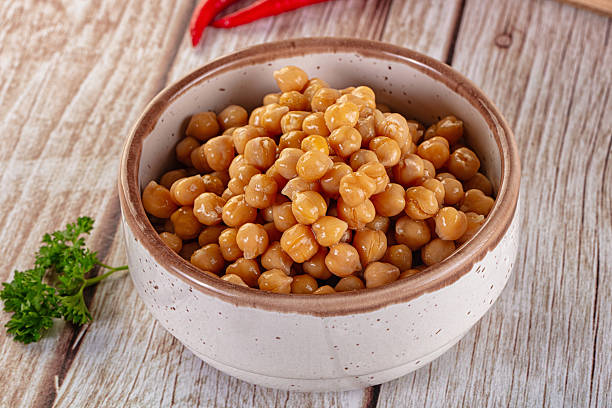 istock Boiled chickpea beans in the bowl 2209352997